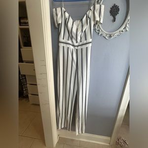 Off the Shoulder Jumpsuit